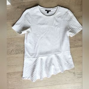 Bananas republic asymmetrical blouse top shirt small